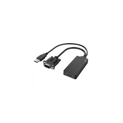 Adapter konverter VGA-USB - HDMI Hama 200342 M/|Ž
