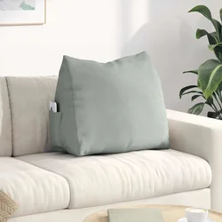 Jastuk za leđa Svijetlo siva 60 x 20 x 50 cm Kordura tekstil