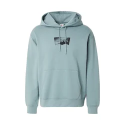 LEVIS  Majica T2 cijansko modra/črna