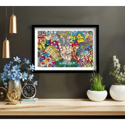Wallity slika 3550POP-012, 38x53cm
