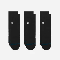 Stance Icon Quarter 3 Pack A356A21IQP BLK