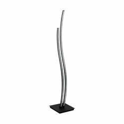 EGLO LED podna lampa LEJIAS 16W 123 cm crna talasasta 99805