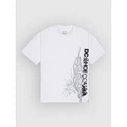 DC Side Flame moška majica white
