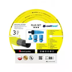 Set za zalivanje Cellfast Plus 25 m + Mlaznice