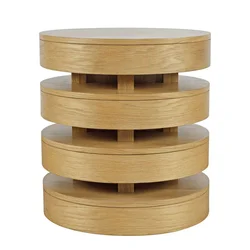 Livin Hill Klubska mizica, AV2370-60, 56x61x56 cm, rjava
