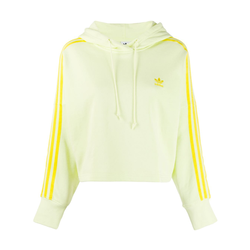 adidas - Adidas Originals Trefoil hoodie - women - Yellow
