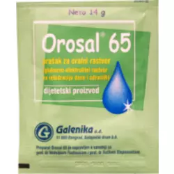 Orosal 65-prašak za oralni rastvor