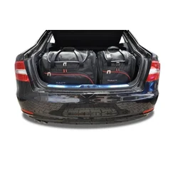 KJUST Komplet 5 kosov potovalnih torb SPORT za SKODA SUPERB LIMOUSINE 2008-2015