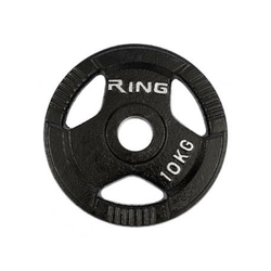 RING Olimpijski utezi lijevani sa hvatom 1x10kg RX PL14-10