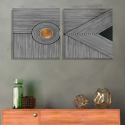 Wallity Slika ASR_CNV2-23, 40x40cm, 2 dijela