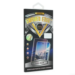 Tempered glass full glue za Huawei Mate 50 Pro zakrivljeni crni