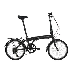 Dahon Bicikl Suv D6 Matt, Sklopivi, 20, 6 brzina, Crni