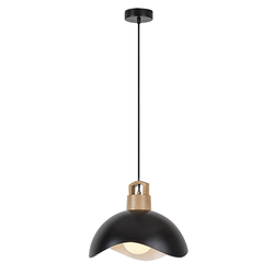 Rabalux Viseći luster Filina, 1xE27, o30cm, Crni