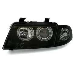 OEM Kristalni farovi Angel Eyes Audi A4 (95-98), Crni