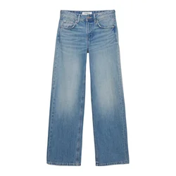 Pull&Bear Kavbojke moder denim