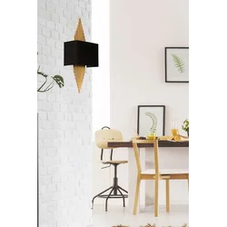 Opviq Zidna lampa E14 Socket, Zlatno-Crna