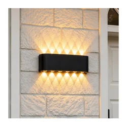 Top Light-LED Spoljašnja zidna svetiljka RAY LED/10W/230V 3000/4000/6500K IP54 crna