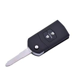 CAR 888 ACCESSORIES Kućište oklop ključa 2 Ugmeta za Mazdu crno