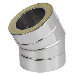 PRODMAX 500/600 Koleno 30° /1,0 mm iz nerjavečega jekla