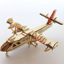 3D drvena slagalica Amfibijski Bombarder