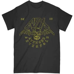 Avenged Sevenfold Majica Webbed Wings Unisex Black 2XL