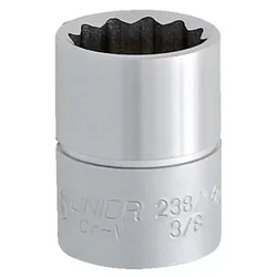 Ključ nasadni, prihvat 3/8, dvanaestougaoni 238/1 12p 14mm UNIOR