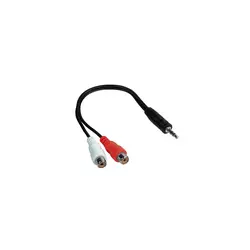 HAMA adapter kabel 3.5mm stereo 2xRCA