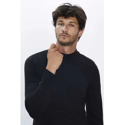 TUDORS Muška rolka Basingwa, Slim fit, Crna
