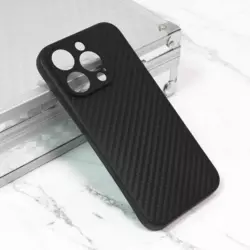 Maska Carbon fiber za iPhone 15 Pro crna