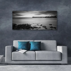 tulup.si Slika na platnu Morje pier landscape 120x60 cm