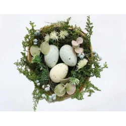 SIGMA USKRŠNJA DEKORACIJA KORPICA 13CM BY254288