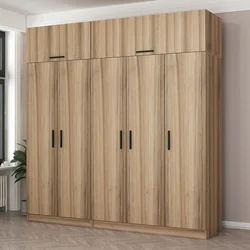 Hanah Home Garderober Kale-7519, 225x235x52 cm, Braon