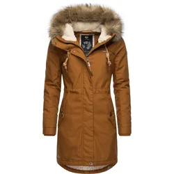 Ragwear Zimska jakna Tawny bež/rjava
