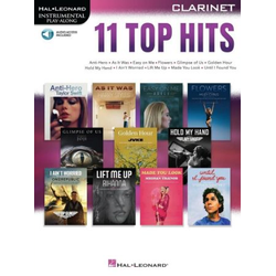 11 TOP HITS CLARINET PLAY ALONG + AUDIO ACCESS