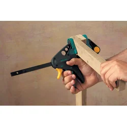 WOLFCRAFT Jednoručna brza stega EHZ PRO 65, 160-320mm 3456000 crna