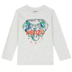 KENZO Majica za dečake K25673/A11, Siva