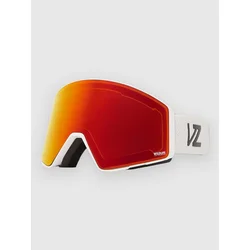 VonZipper Capsule White Goggle fire chrome
