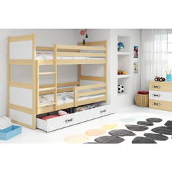 Baloo Krevet na sprat Bonny Pine 190x80cm