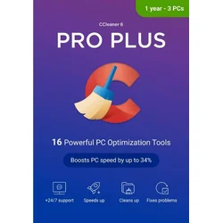 CCLEANER Professional Plus, letna naročnina, za 3 napravo