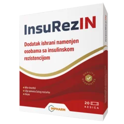 Inpharm Dodatak ishrani za insulinsku rezistenciju InsuRezIN, 20 kesica