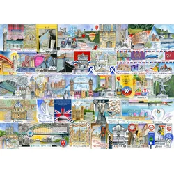 Gibsons - Puzzle Svetle luči in velika mesta - 1 000 kosov