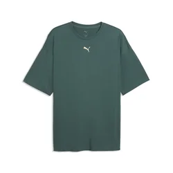 PUMA Crew Oversized Training Tee Men, Performance, Herb Garden, M
