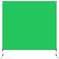 PULUZ 2 x 2m Photo Studio Background Green Nylon Lycra Backdrops