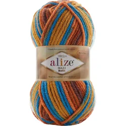 Alize Superlana Maxi Batik 8026 Pletilna preja