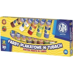 Astra ASTRA Tempera barve v tubi 12x30ml, 83110901