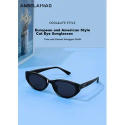 Angelamiao Unisex naočare za sunce, Crne