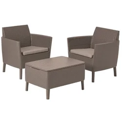 Balkonski set Salemo Keter, cappuccino