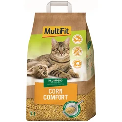 MultiFit pesek za mačke Corn Comfort, 7 l