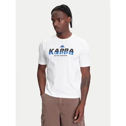 Kappa Majica 351U8KW 001 Bela Regular Fit