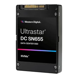 2,5-palčni WD Ultrastar DC SN655 WUS5EA176ESP7E3 - SSD - 7,68 TB - notranji - U.3 PCIe 4.0 (NVMe)